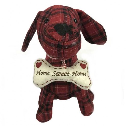 Perro Rojo con Hueso