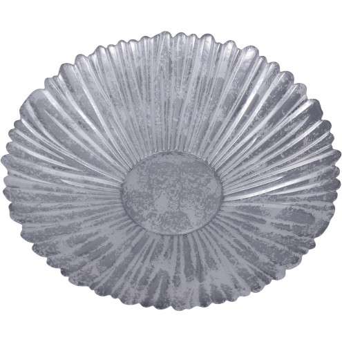 Centro de Mesa Plateado.