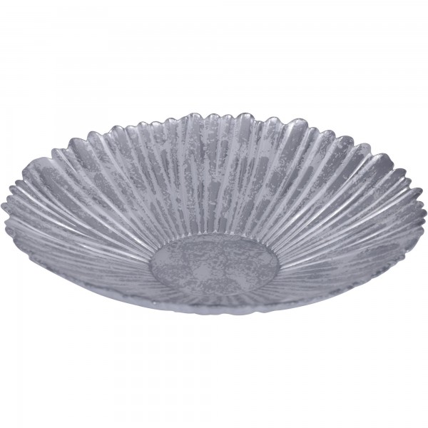 Centro de Mesa Plateado.