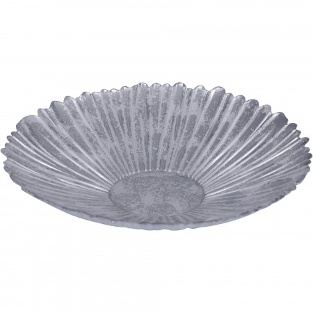 Centro de Mesa Plateado.