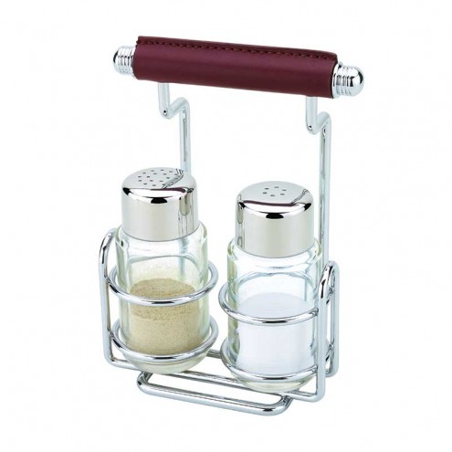 Salero Pimentero Leather Regent