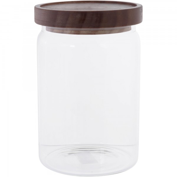 Envase Con Tapa Madera I