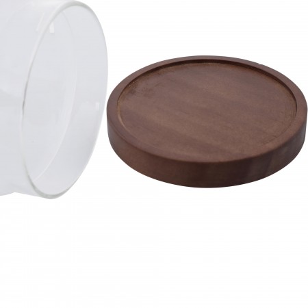 Envase Con Tapa Madera I