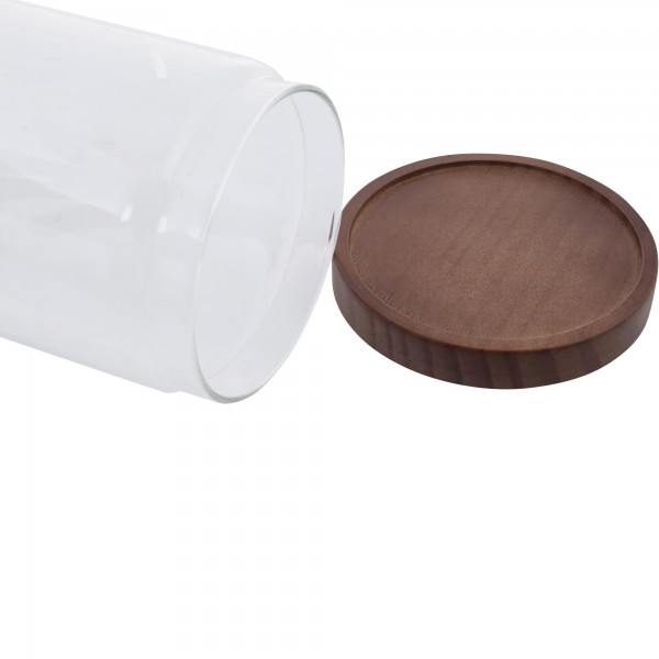 Envase Con Tapa Madera II