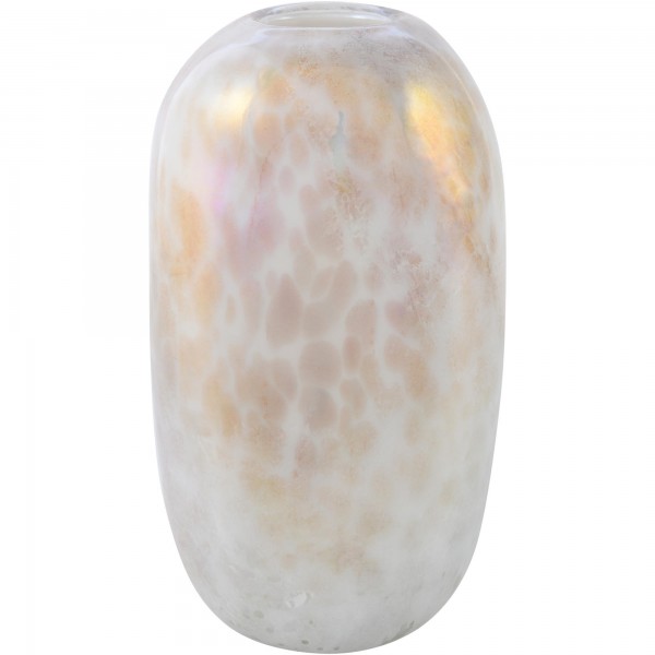 Florero White Golden I