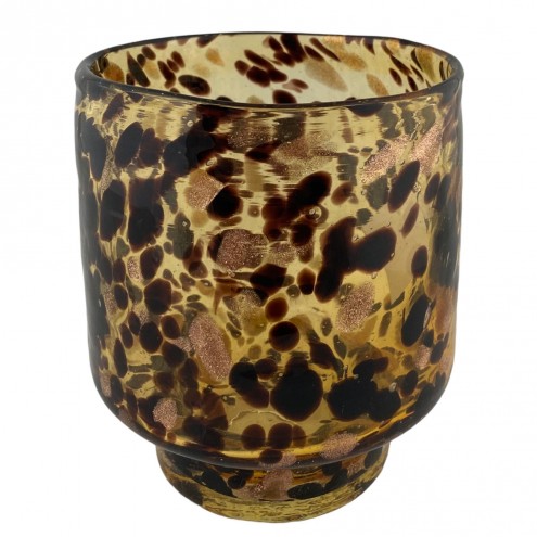 Florero Ámbar Brown