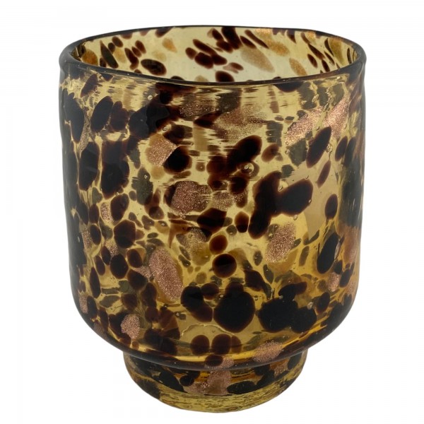 Florero Ámbar Brown