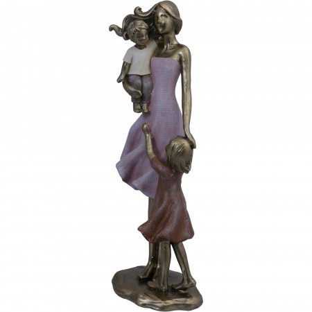 Figura Madre e Hijos Gold