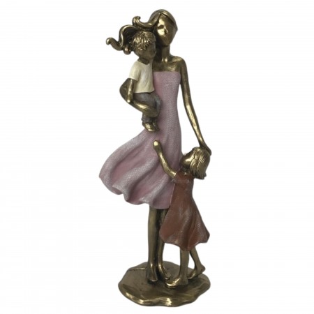 Figura Madre e Hijos Gold