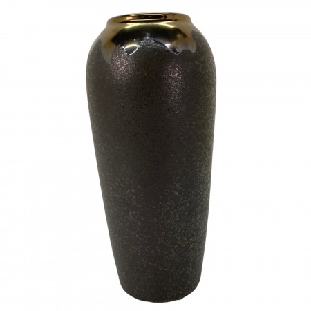 Florero Black Gold