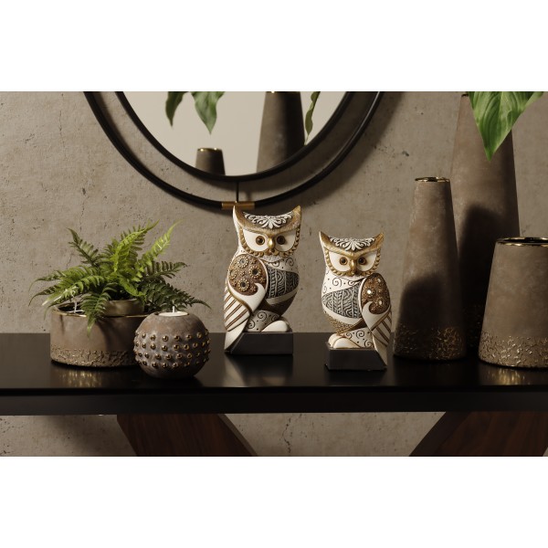 Florero Brown Gold I