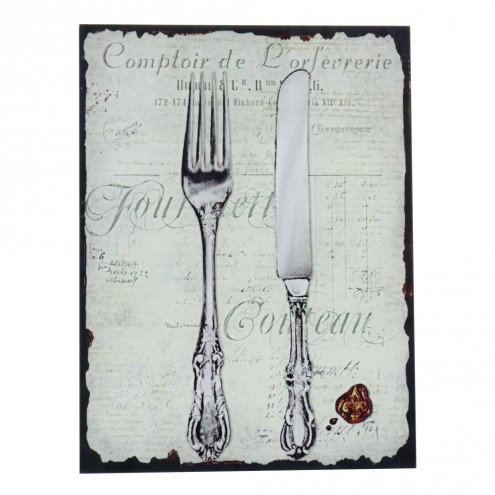 Cuadro Tenedor / Cuchillo