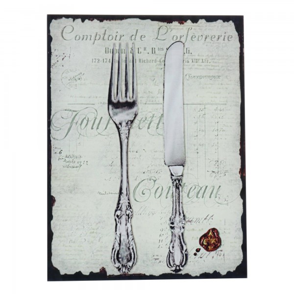 Cuadro Tenedor / Cuchillo