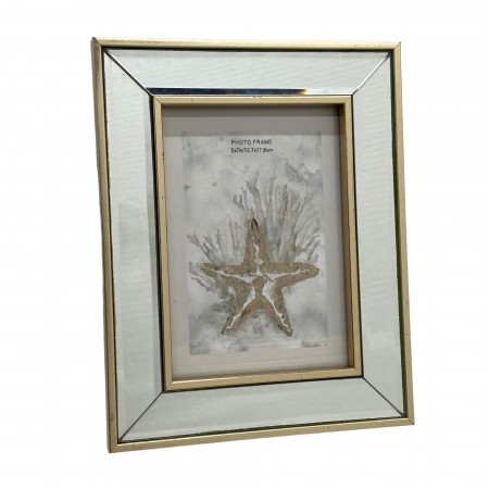 Portaretrato Golden Mirror