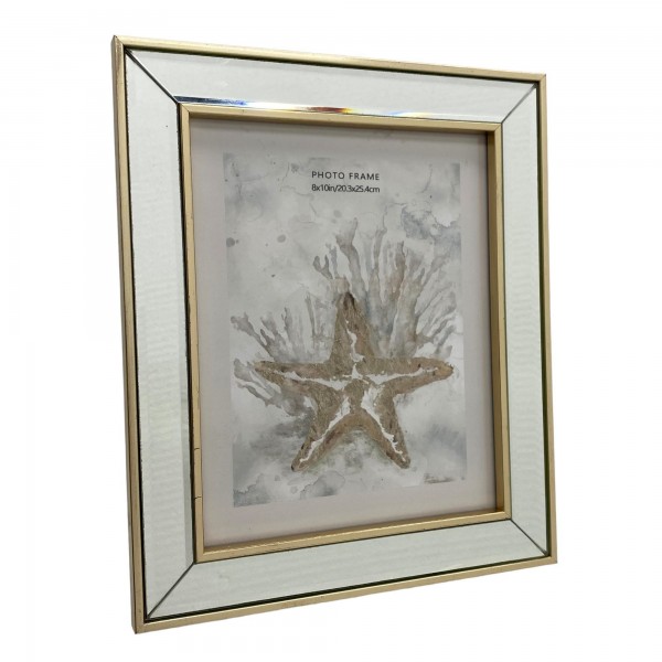 Portaretrato Golden Mirror I