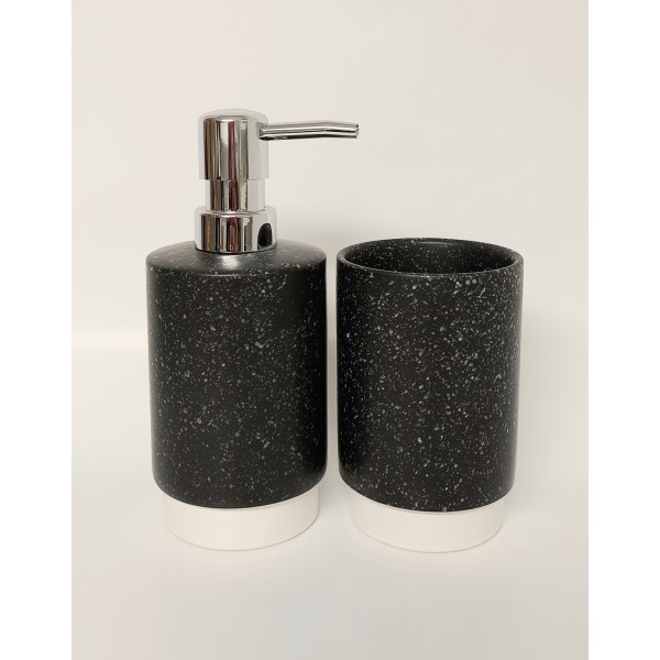 Jgo Baño Silver Black
