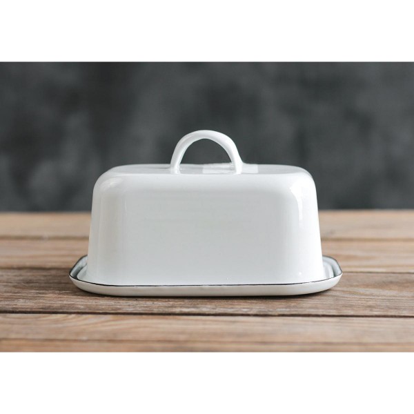 Mantequillera Enlozada