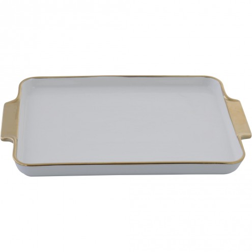 Bandeja Rectangular Gold