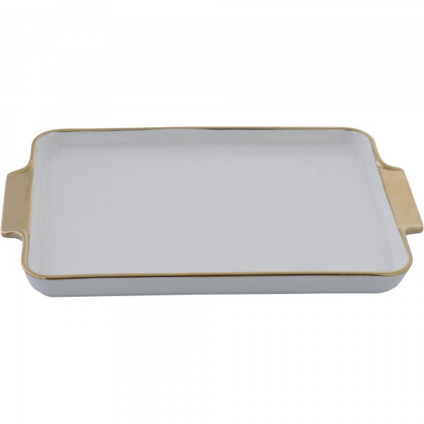 Bandeja Rectangular Gold