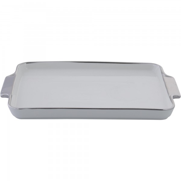Bandeja Rectangular Silver