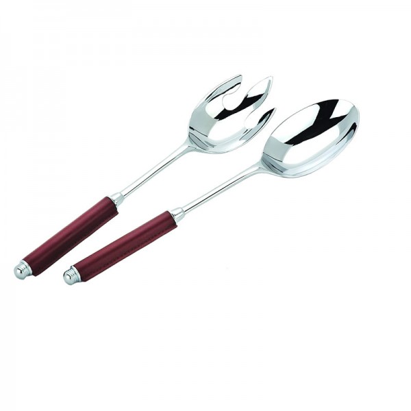 Cubiertos Ensalada Leather Regent