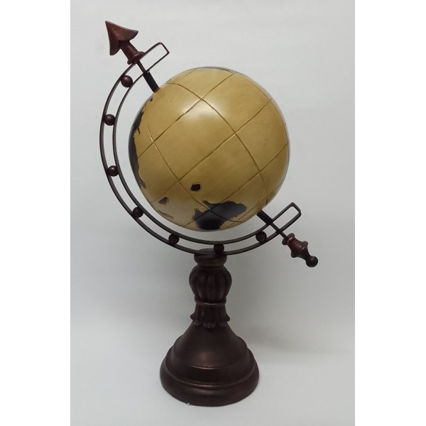 Globo Terráqueo White