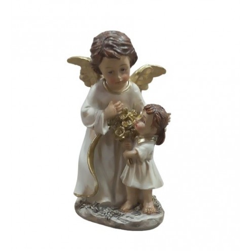 Figura Ángel Niña Flores